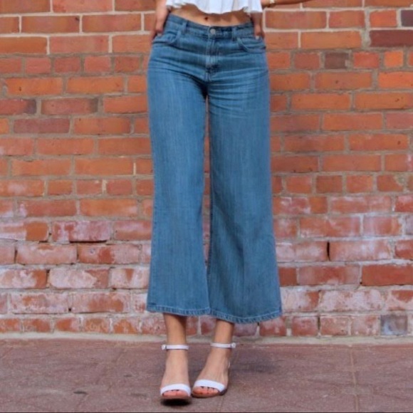 Club Monaco Culottes‎  Soft Denim Pant - Picture 6 of 6